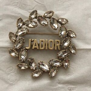 Dior Gold Brooches